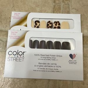 Color Street - lot of 2 - Made in Milan & Show and Shell - sealed